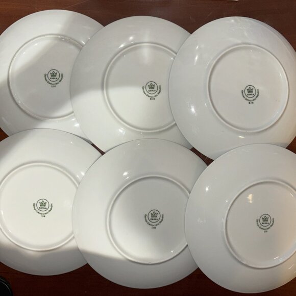 Vintage Kahla Porcelain Side Plates Fruits & Nuts - Picture 2 of 9